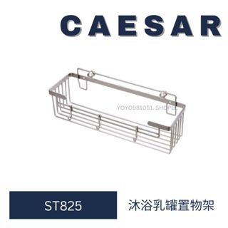 caesar 凱撒 ST825 沐浴乳置物架 浴室置物架 置物架 不銹鋼 珍珠鎳 瓶罐架