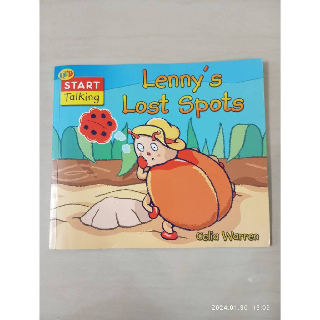 Lenny's Lost Spots -- 二手英文童書繪本