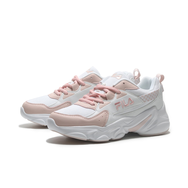 FILA HIDDEN TAPE 8 女 休閒鞋 復古 緩衝 厚底 老爹鞋 白粉(5-J329Y-115)