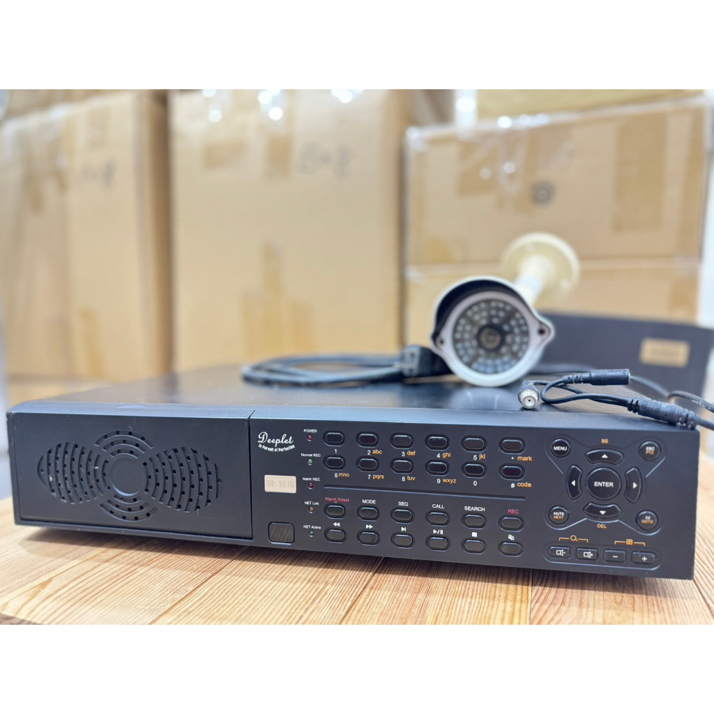 DEEPLET 1/3 sony ir CCD 監控套組 含SONY攝影機8048S*1 台灣製 二手 監視器 套組