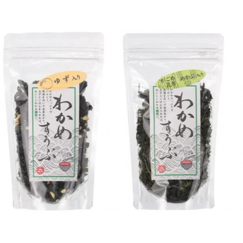 （預購）日本 柚子/昆布 沖泡式 海帶芽 速食湯