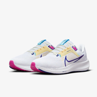 NIKE AIR ZOOM PEGASUS 40 男款 運動 白 男慢跑鞋 DV3853105 Sneakers542