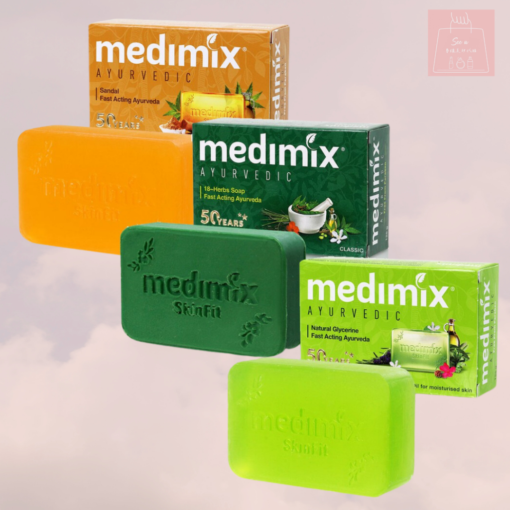 See u💖現貨 印度 MEDIMIX  綠寶石皇室藥草浴美肌皂125g 杜拜帆船飯店指定