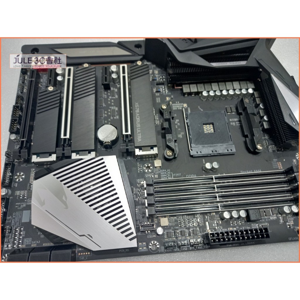 JULE 3C會社-技嘉 X570 AORUS ULTRA X570/全數位電源/電競/RGB/庫存/AM4 主機板