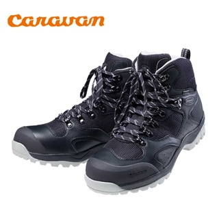 【Caravan】日本製 男 原廠 中筒登山健行鞋2021限定色 午夜藍(C1_SP1)