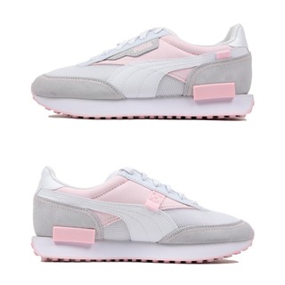 [歐鉉]PUMA FUTURE RIDER QUEEN OF 灰白粉 麂皮 運動鞋 女鞋 395969-01