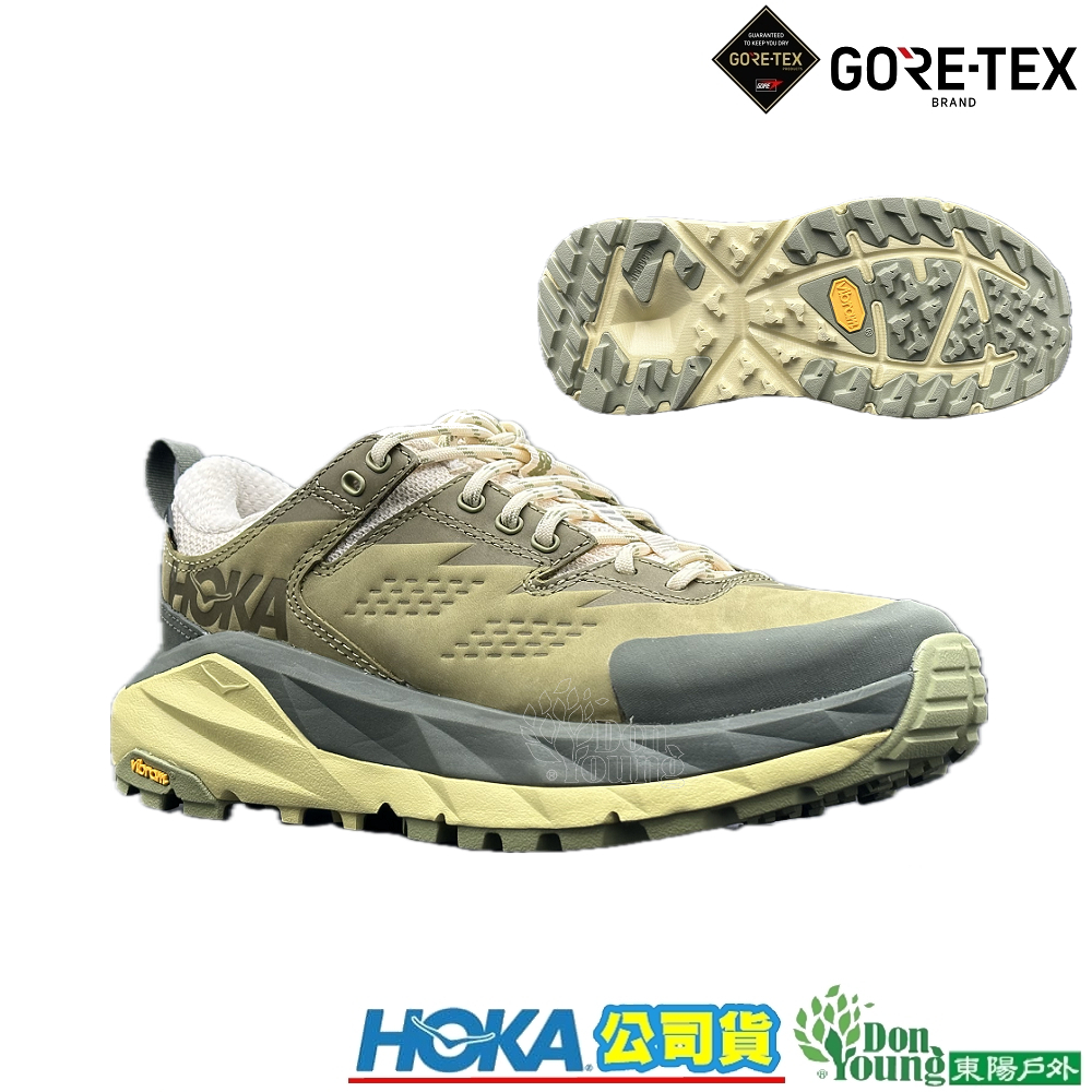 【HOKA】中性款 U Kaha 2  Low GTX 防水透氣低筒登山鞋 HO1123114FNN