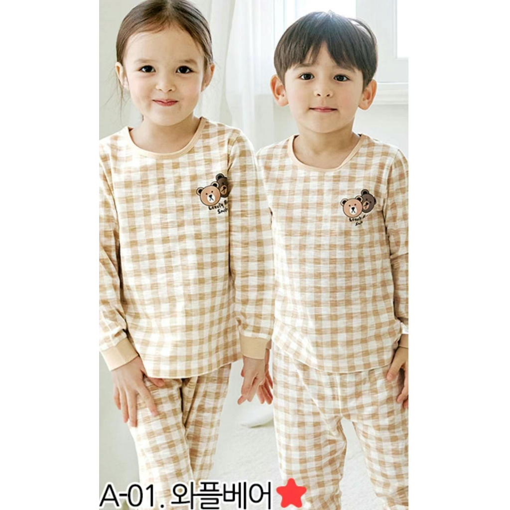 代購 韓國空運 MAYKIDS 春季新款 兒童長袖家居服