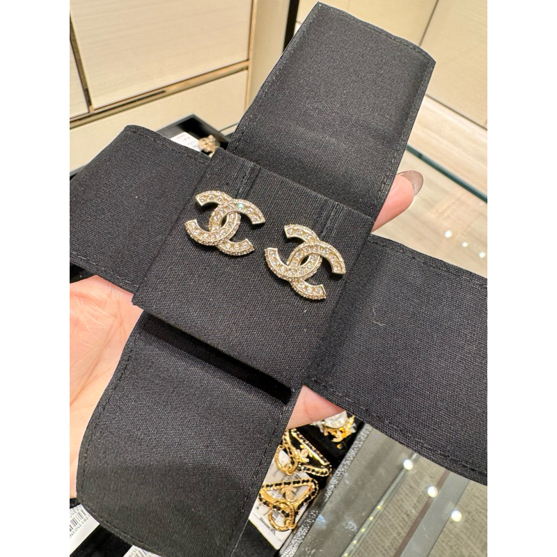 台灣購證 Chanel經典雙c 耳環