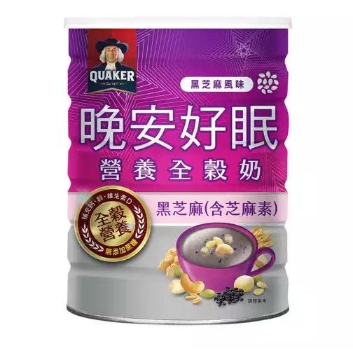 【QUAKER 桂格】晚安好眠營養全穀奶（600g／罐）