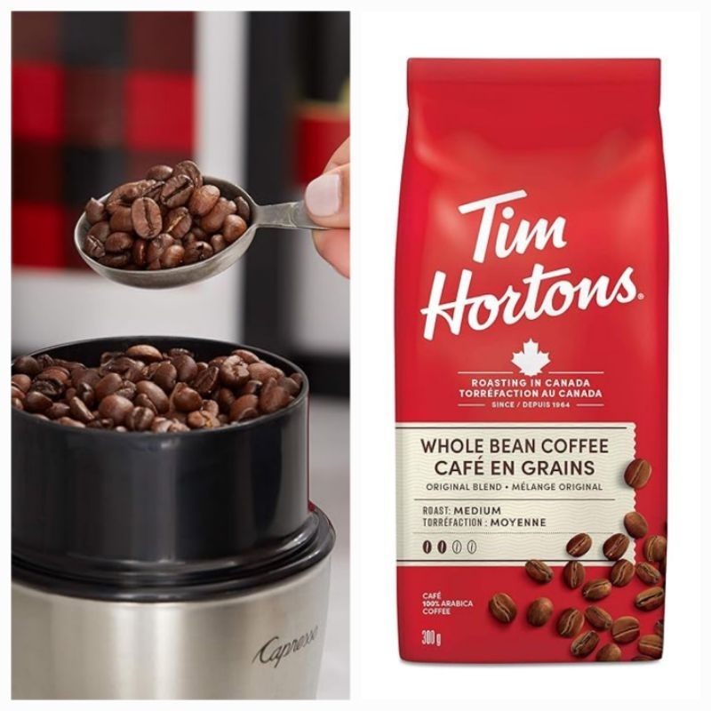 (現貨)Tim Hortons 咖啡豆，原味中度烘焙，每包300g