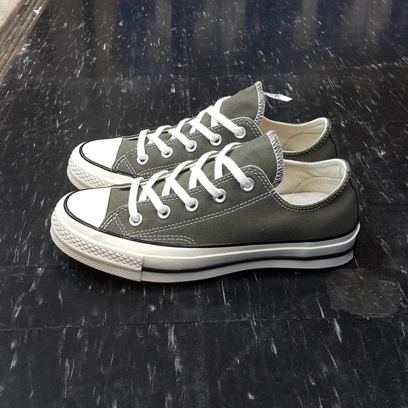 Converse 1970 低筒 軍綠色 帆布鞋 24.5