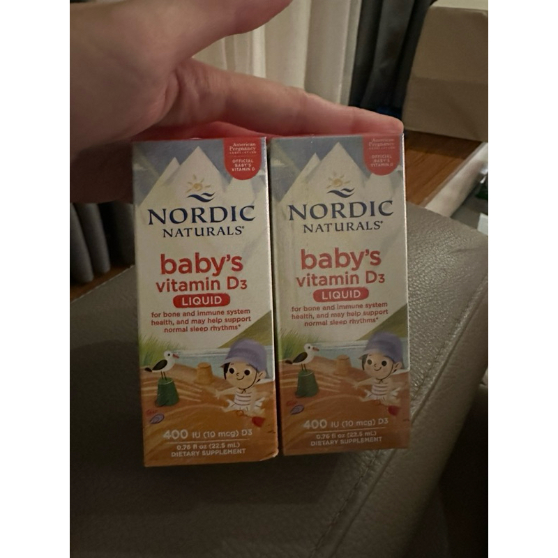 NORDIC NATURALS baby’s vitamin D3 滴劑 22.5ml
