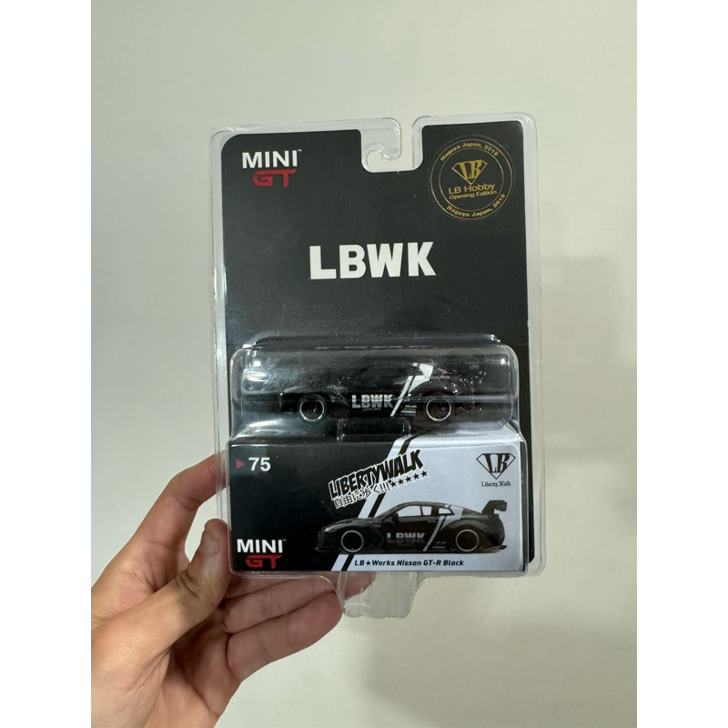 MINI GT #75 Nissan GTR LBWK 名古屋限定