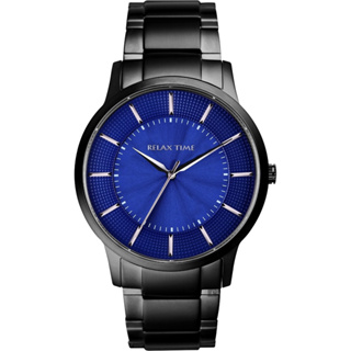 RELAX TIME 入門紳士錶款 (RT-76-5) 黑x藍