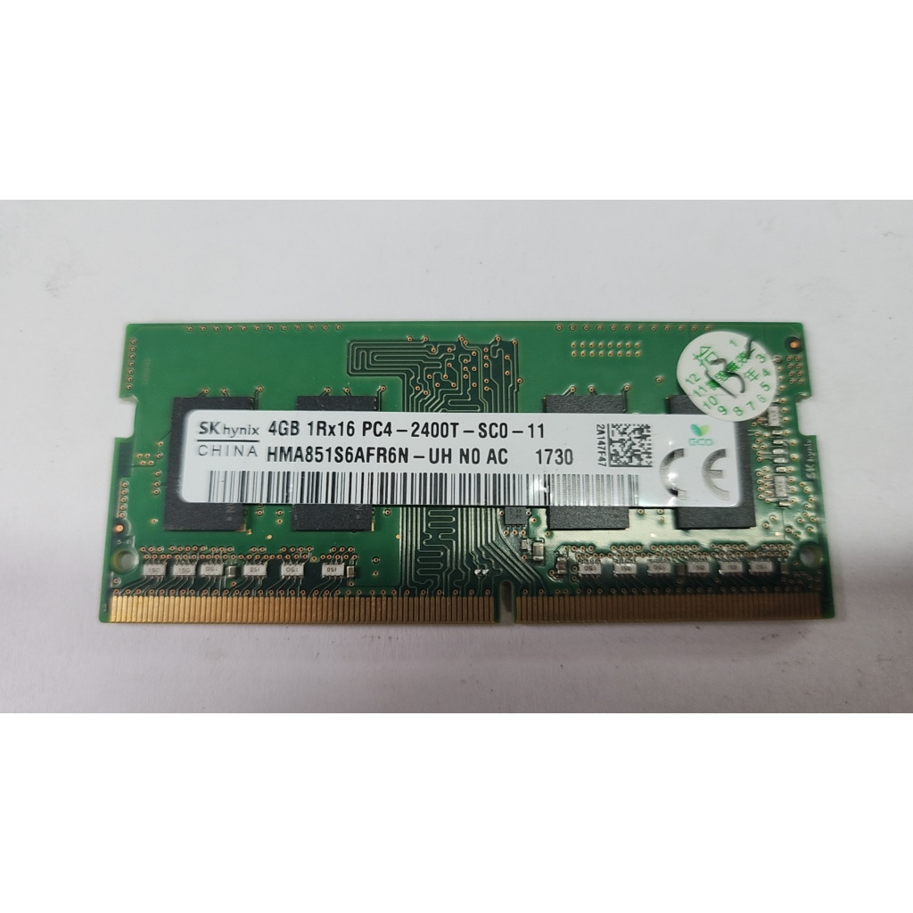 含稅 SK hybix 海力士 DDR4 2400 4G 筆電記憶體 4GB 保固一個月 03R996