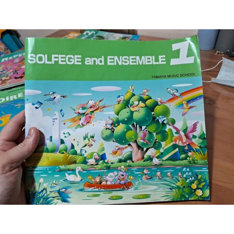 山葉yamaha音樂教室先修1-4團體班課本共8本