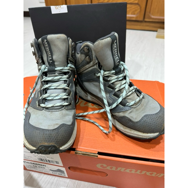 Merrell中筒登山鞋 女用 百岳初階 goretex防水 二手