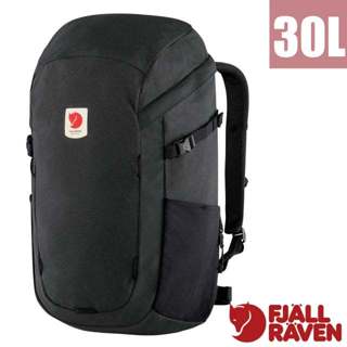 【Fjallraven 小狐狸】多功能運動休閒後背包 Ulvö 30L 電腦背包 雙肩書包/15吋筆電_黑_23313