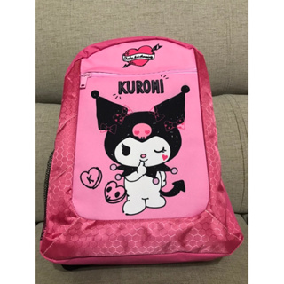 三麗鷗 kuromi庫洛米書包 雙肩後背包 sanrio 兒童背包 書包 上學書包 酷洛米卡通人物書包 （正版）
