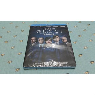 全新《GUCCI:豪門謀殺案》市售版藍光BD(得利公司貨)(恐怖行星.星際大戰:天行者的崛起.最後的絕地武士)亞當崔佛