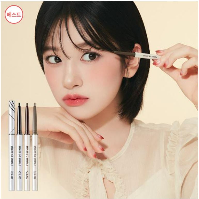 -riette-[現貨+預購]韓國代購CLIO新款Sharp So Simple眼線膠筆7色/0.14g 2mm 眼線筆
