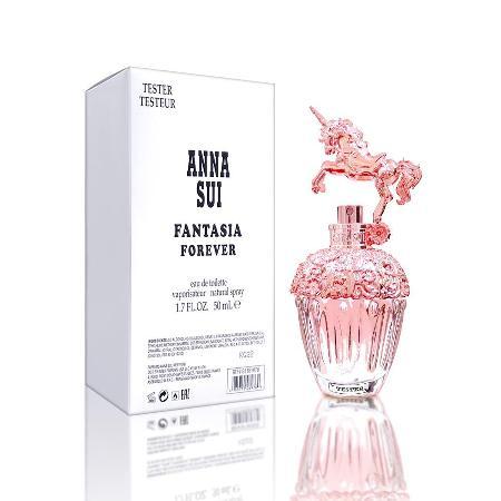 【公司貨】Anna Sui 安娜蘇 童話粉紅獨角獸淡香水 50ML Tester 環保包裝|8DAILY香水美材批發