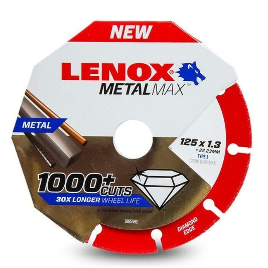 東方不敗 LENOX 含稅 狼牌 5吋 切金屬鑽石鋸片 鐵管白鐵金屬用切割片 5" 切片 1985492