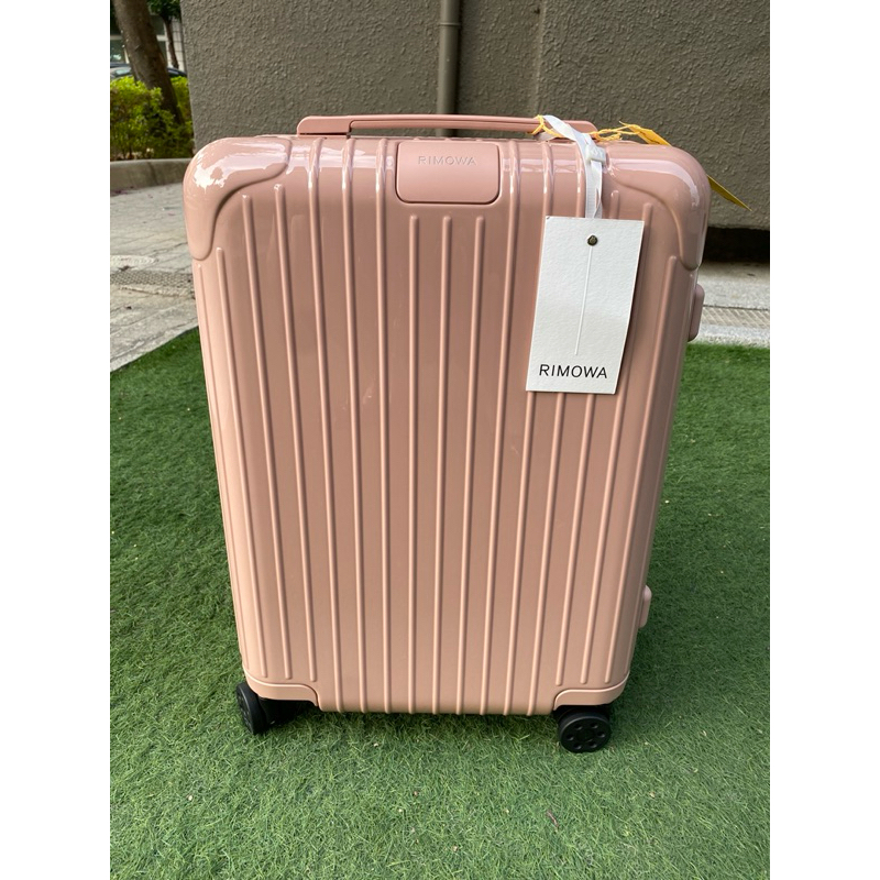 全新RIMOWA限量沙漠玫瑰粉ESSENTIAL Cabin登機箱