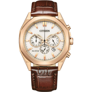 CITIZEN 星辰 Chronograph 光動能計時腕錶-41mm CA4593-15A