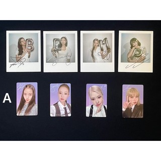 🌠 BLACKPINK THE GIRLS OST & Cereal Deco Kit 小卡