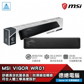 MSI 微星 VIGOR WR01 WRIST REST 鍵盤手托 腕托 清涼抗菌表面 全尺寸 光華商場