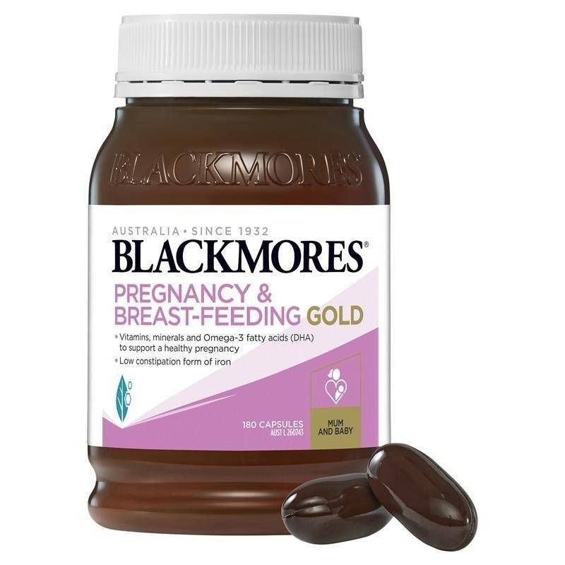 澳洲代購｜澳佳寶 Blackmores 孕哺期維生素膠囊 180粒裝