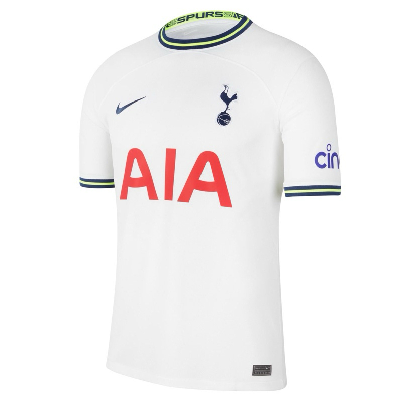 （S.M)全新正品代購Nike Tottenham 2022/23英超熱刺主場短袖球迷版足球衣