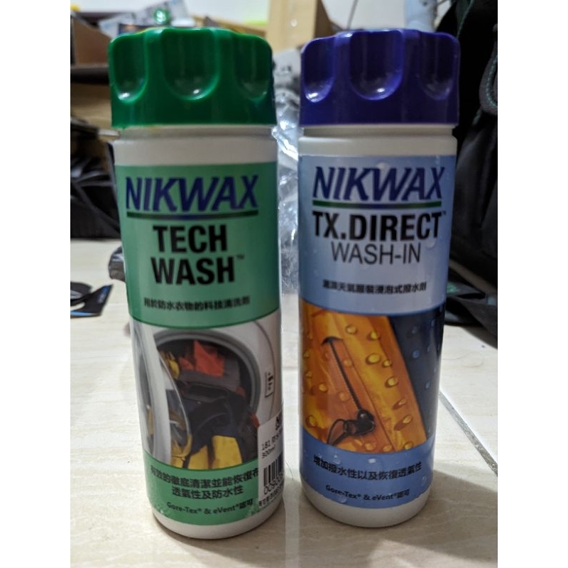 NIKWAX Tech Wash+TX.Direct 防水透氣衣物清潔+浸泡式防潑
