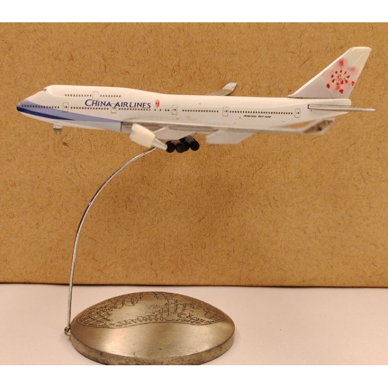 二手品 中華航空 1：500 747貨機 金屬模型機