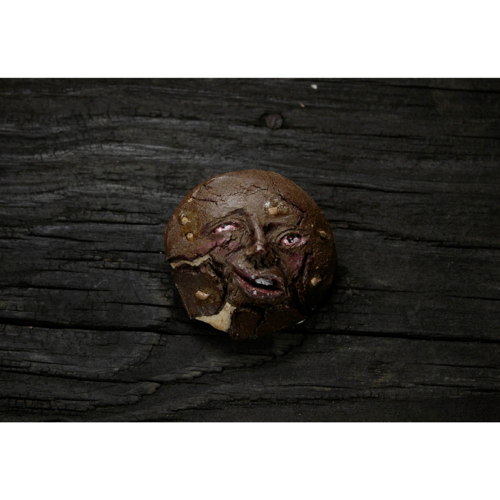 人面棉花糖巧克力餅乾 (直徑5.1cm 擺飾) 021033