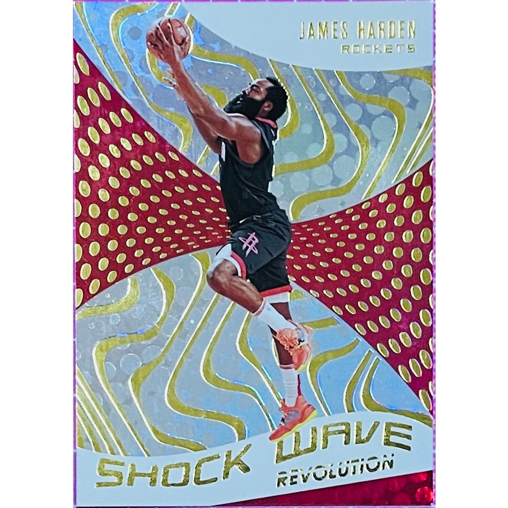 JAMES HARDEN 特卡 NBA 籃球卡 2020-21 REVOLUTION Shock Wave 火箭隊