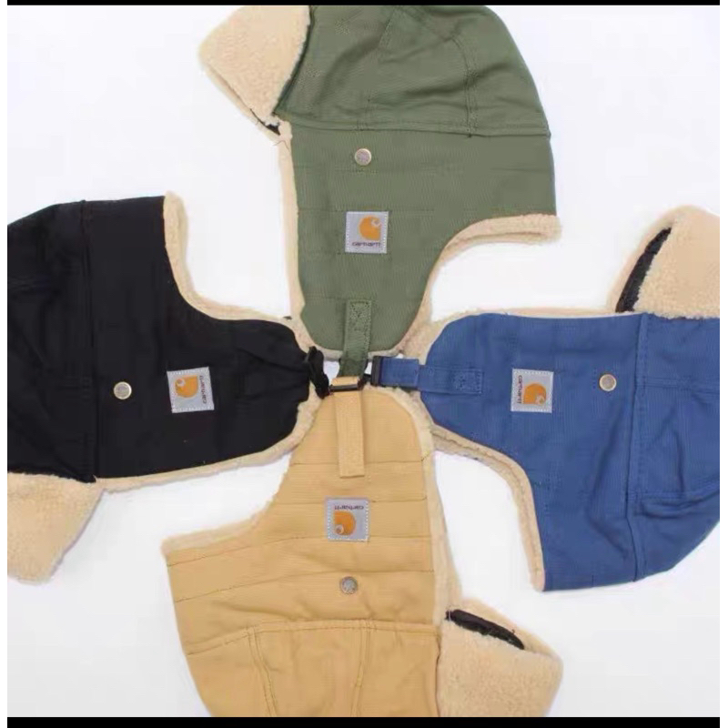 全新 飛行帽 carhartt 飛行帽 雷鋒帽 遮耳帽 QQ毛短毛款 美國購買