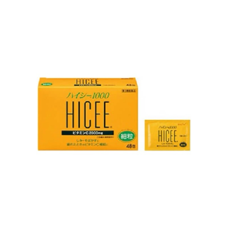 武田 HICEE 合利他命 維他命 C1000 粉末每盒48入/84入