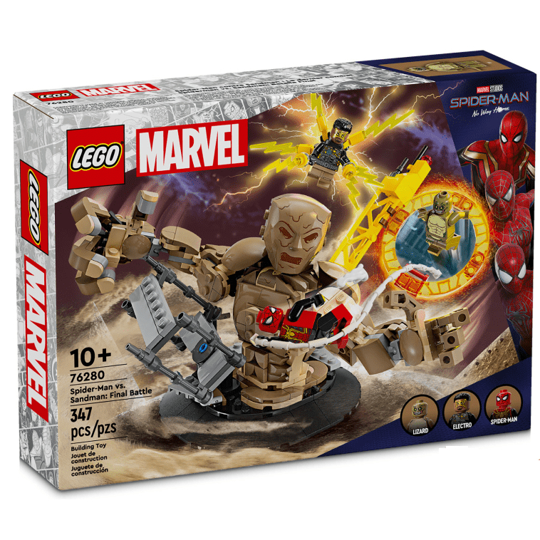 【台中宏富玩具】樂高積木 LEGO Super Heroes Marvel 76280 漫威 蜘蛛人 vs. 沙人：終局