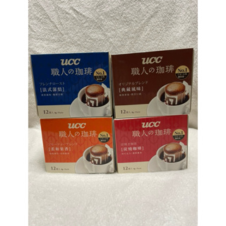 UCC職人咖啡系列 濾掛式咖啡 8g×12入 四種口味可選