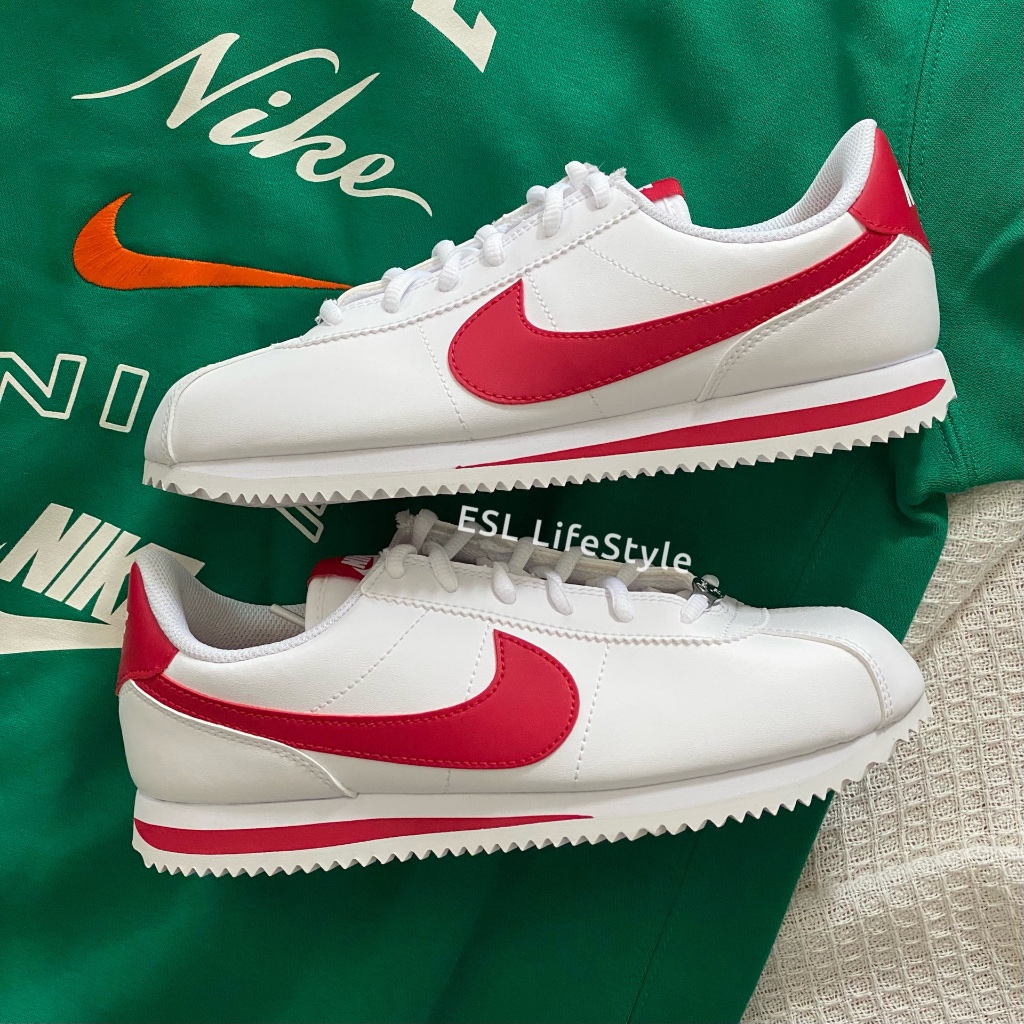 現貨 NIKE CORTEZ BASIC SL GS 阿甘鞋 復古 黑白 紅 芭比粉 女鞋 904764-101