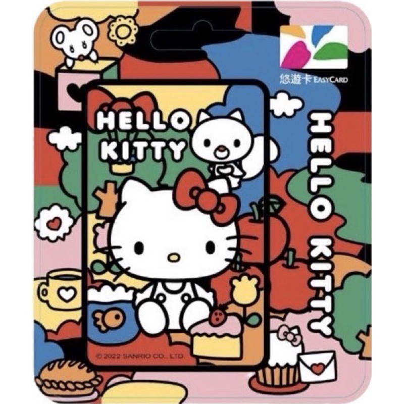 透明卡 Hello Kitty cutie land 凱蒂貓 悠遊卡 Hello Kitty悠遊卡