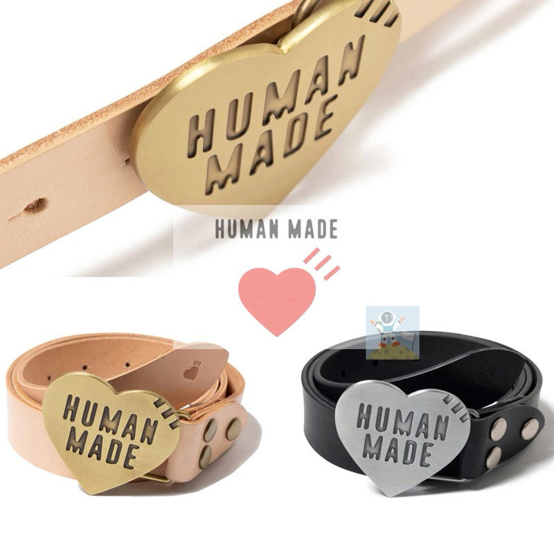 HUMAN MADE 24SS LEATHER BELT 腰帶 皮帶