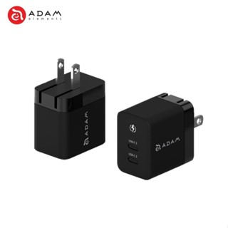 ADAM亞果元素 OMNIA X35C GaN 35W USB-C 雙孔智慧分流迷你快速電源供應器