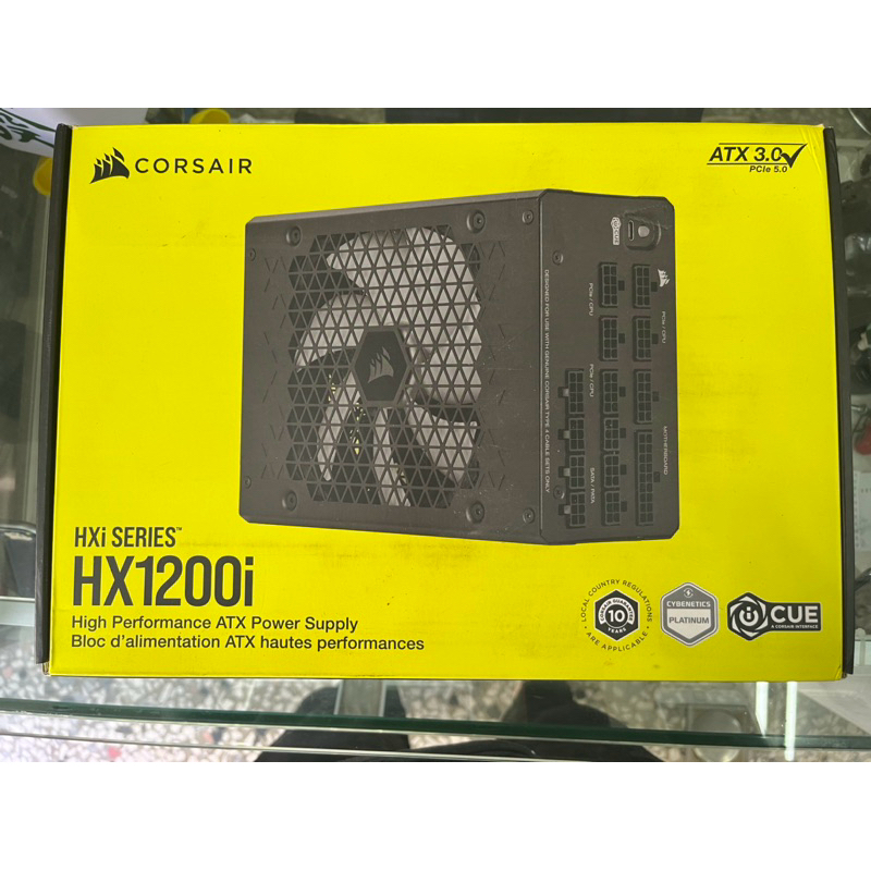 海盜船Corsair HX1200i 白金牌電源 ATX3.0電源