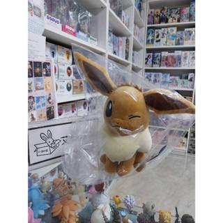 【艾頑玩具】『現貨』 BANPRESTO 景品 精靈寶可夢 絨毛玩偶 伊布好朋友 伊布 娃娃 高約18cm