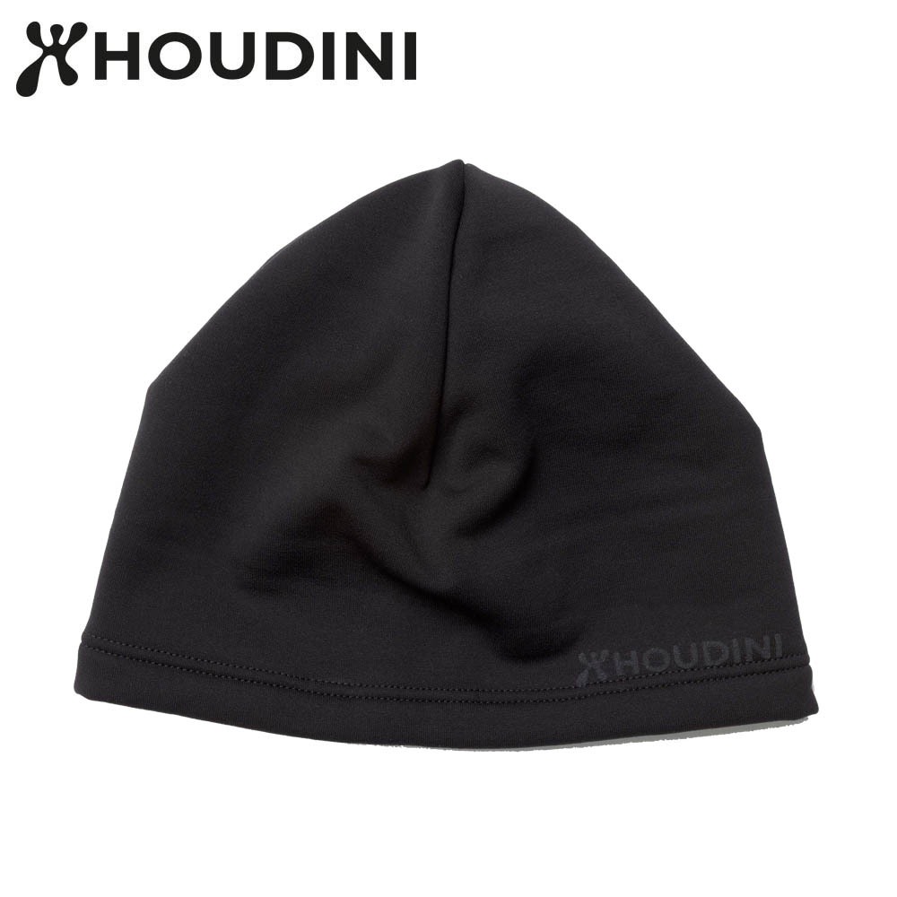 【Houdini】瑞典 中性 Power Top Hat Power Stretch® Pro™ 保暖帽 純黑