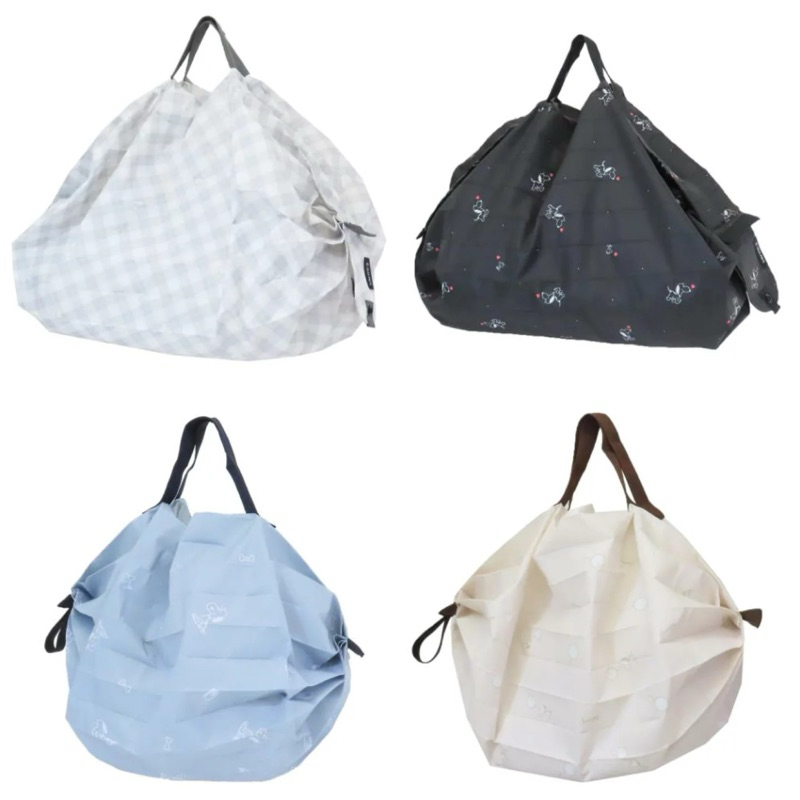 《現貨》秒收袋 Snoopy日本Shupatto折疊式購物袋 環保袋S.M購物袋